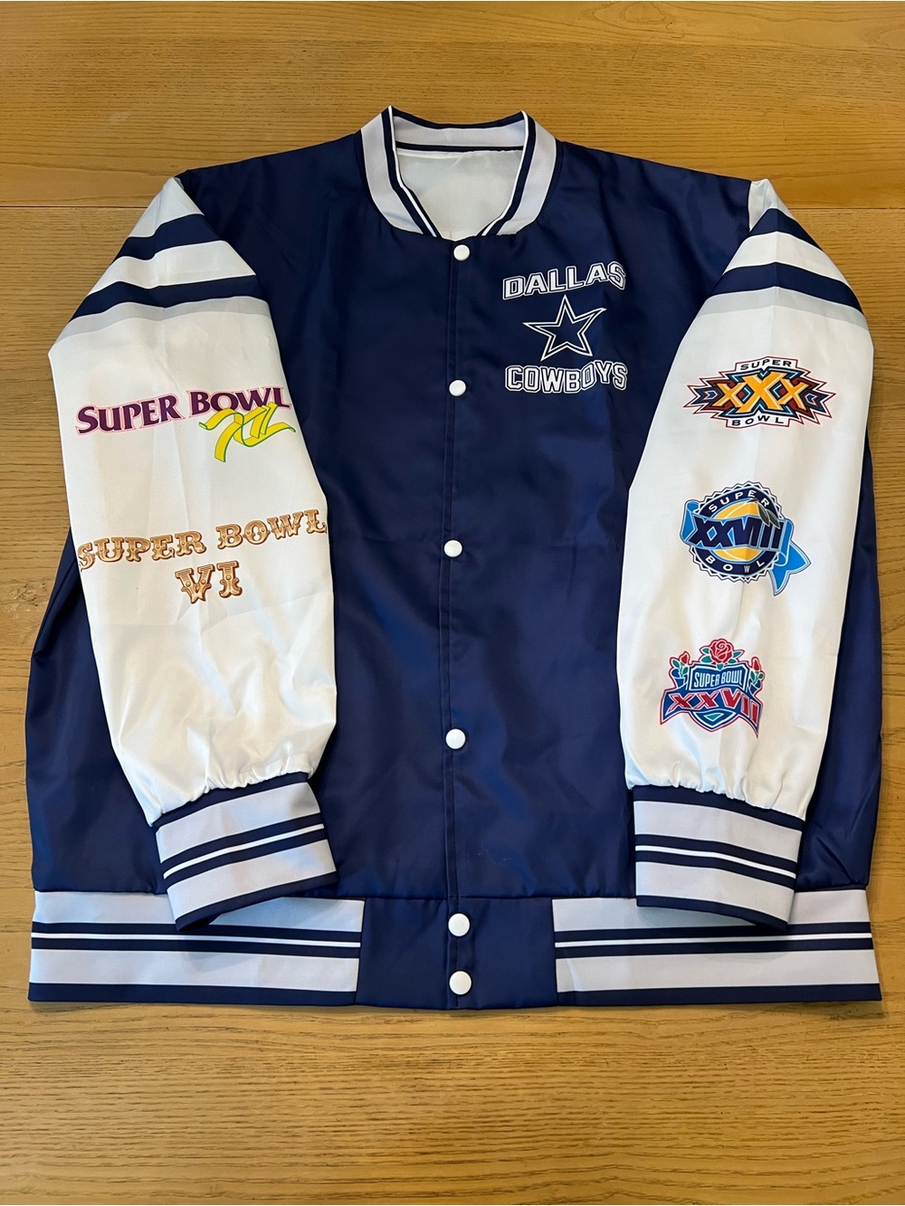 Dallas Cowboys Lot Of 3: 2 Jackets, 1 Sweatshirt Size XXL
